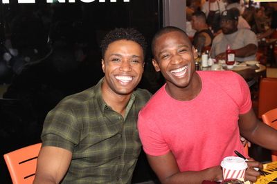 L. Steven Taylor and Jelani Remy  Photo