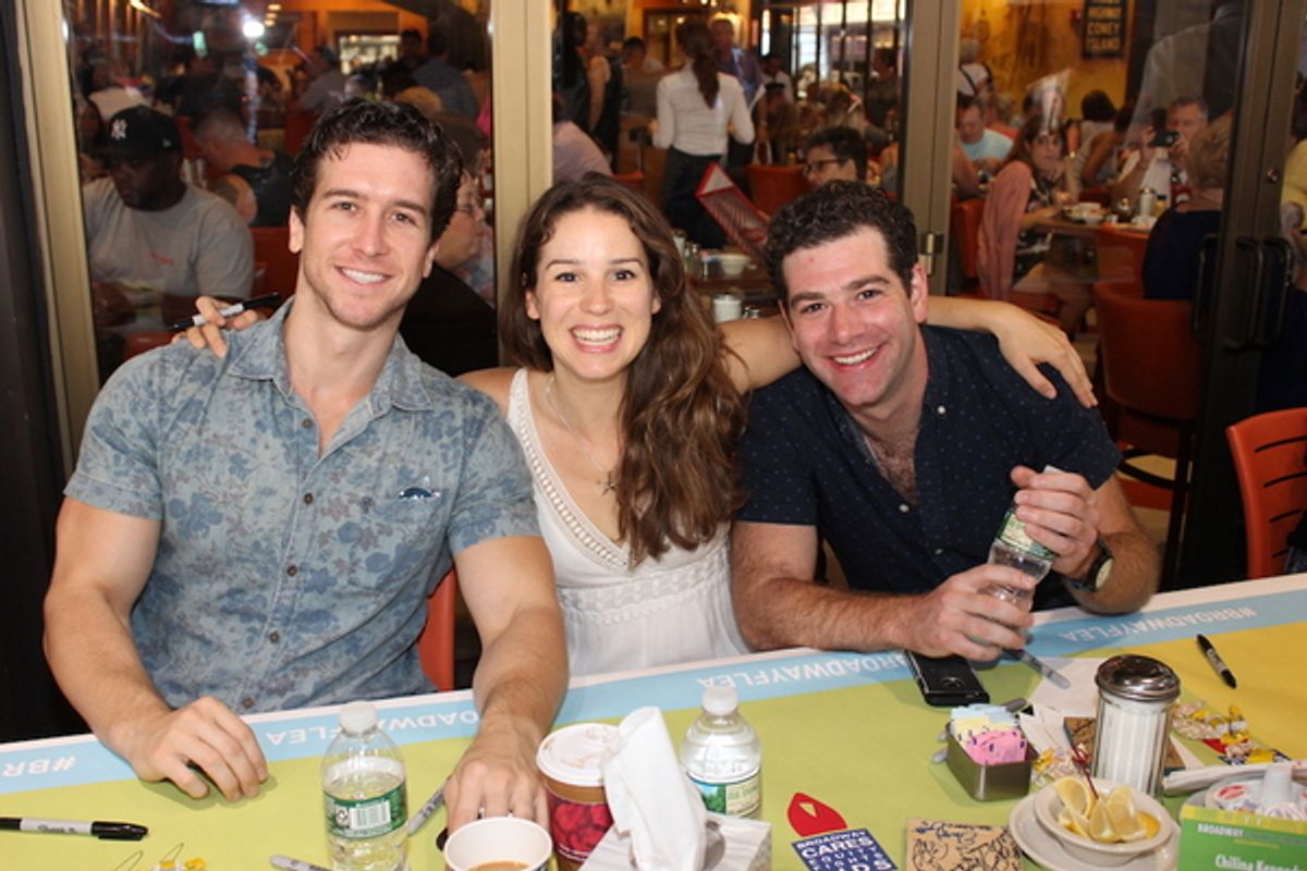 Evan Todd, Chilina Kennedy and Ben Jacoby at 