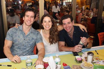 Evan Todd, Chilina Kennedy and Ben Jacoby Photo