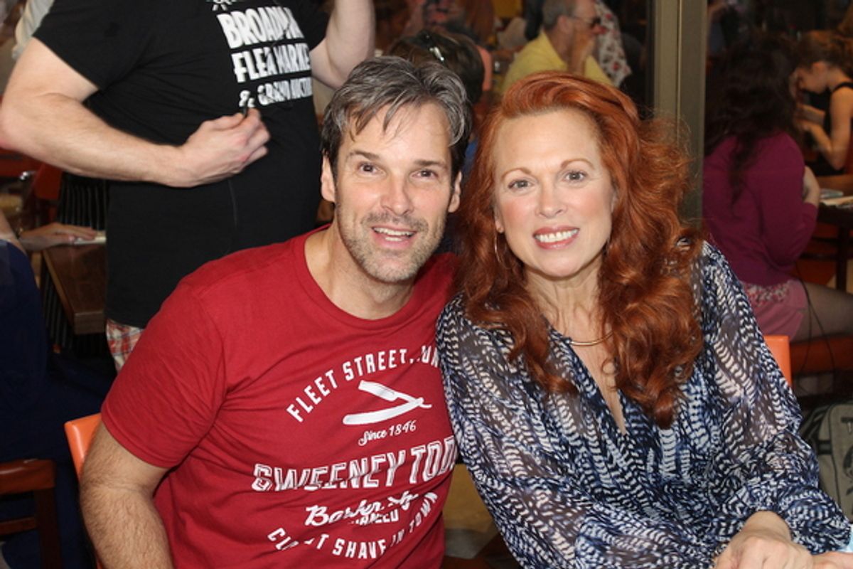 Hugh Panaro and Carolee Carmello at 