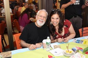 John Rubinstein and Lindsay Mendez Photo