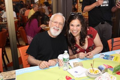 John Rubinstein and Lindsay Mendez Photo