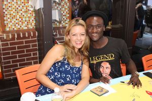 Kate Rockwell and Zachary Downer @ BroadwayWorld Kate Rockwell and Zachary Downer Photo