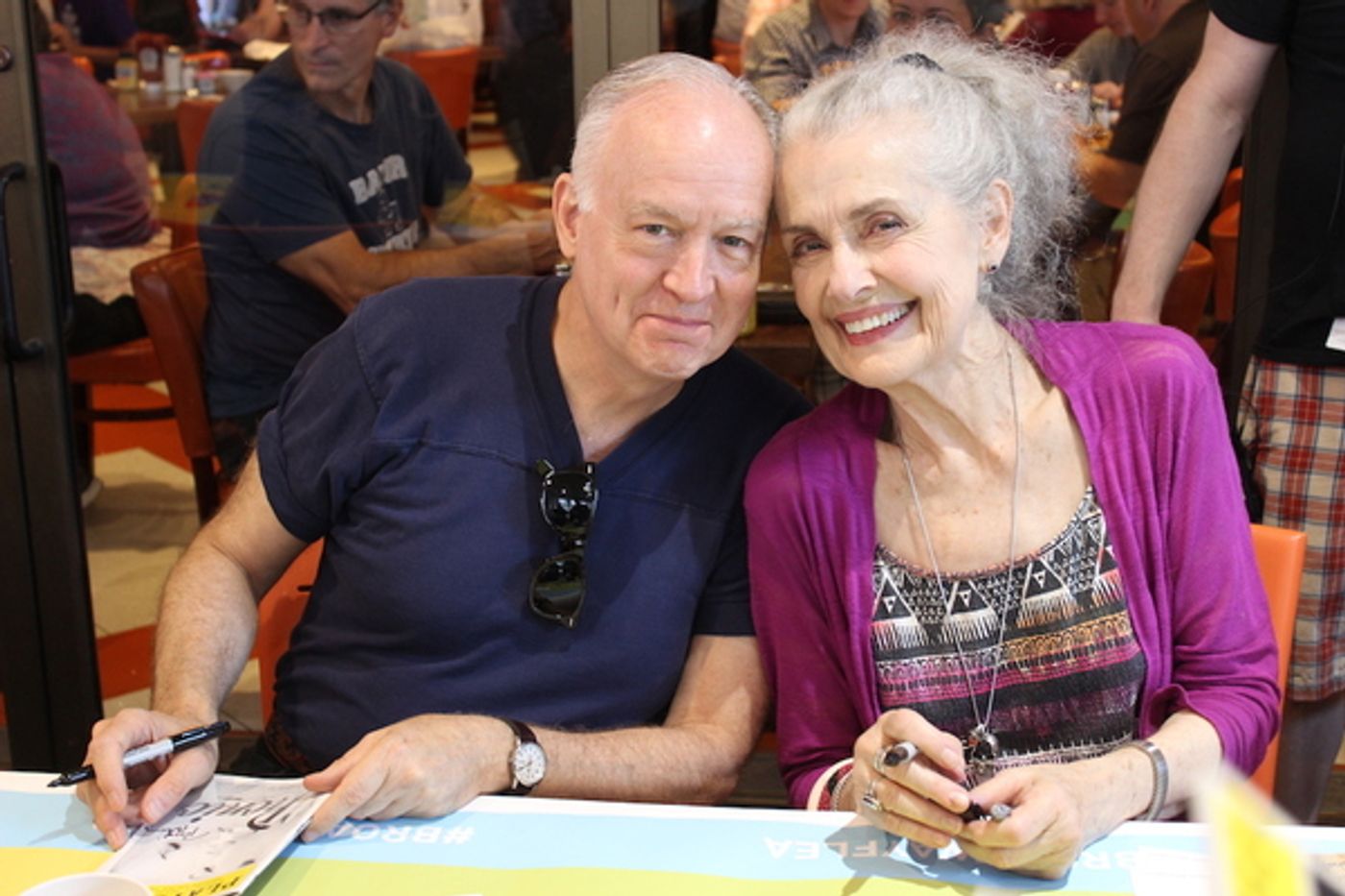 Photo Coverage: Meet the Celebrities at the 2017 BC/EFA Flea Market Autograph Table!  Image