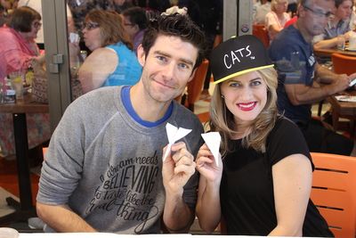 Drew Gehling and Mamie Parris Photo
