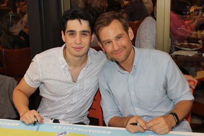 Bobby Conte Thornton and Chad Kimball Photo