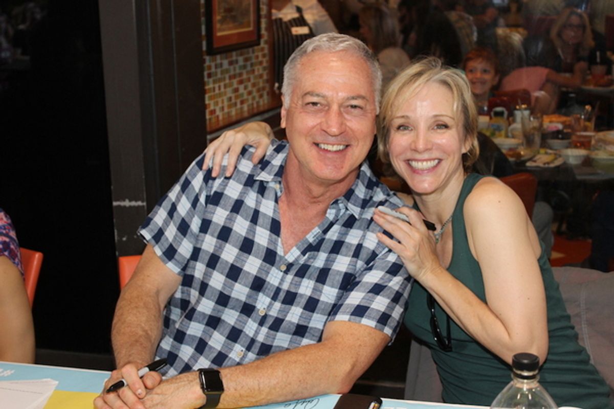 Tom Hewitt and Charlotte d'Amboise at 