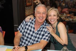 Tom Hewitt and Charlotte d'Amboise Photo