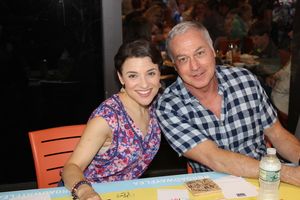 Jenn Gambatese and Tom Hewitt @ BroadwayWorld Jenn Gambatese and Tom Hewitt Photo