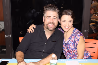 Eric Petersen and Jenn Gambatese Photo