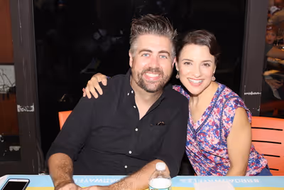 Eric Petersen and Jenn Gambatese Photo