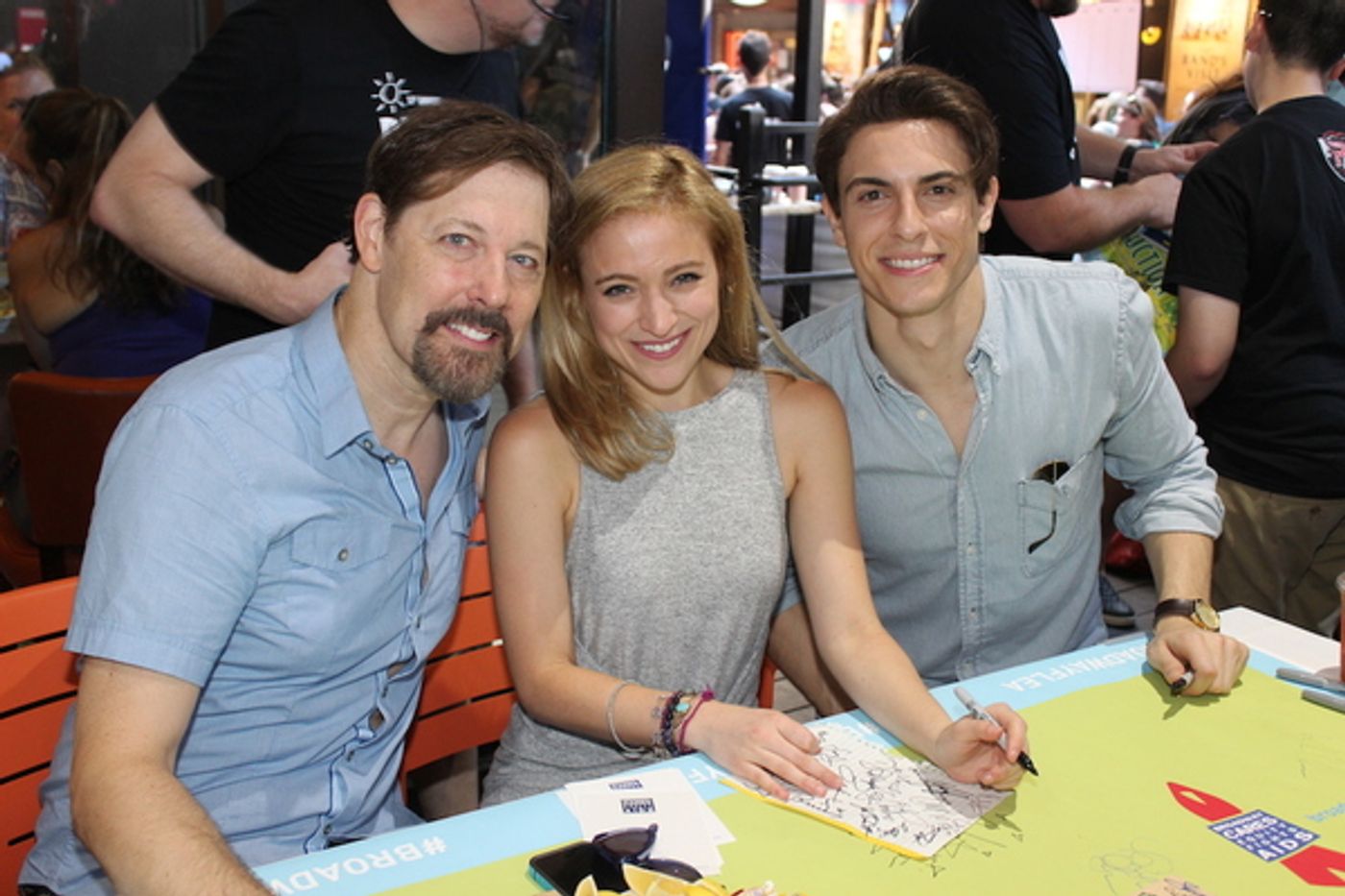 Photo Coverage: Meet the Celebrities at the 2017 BC/EFA Flea Market Autograph Table!  Image