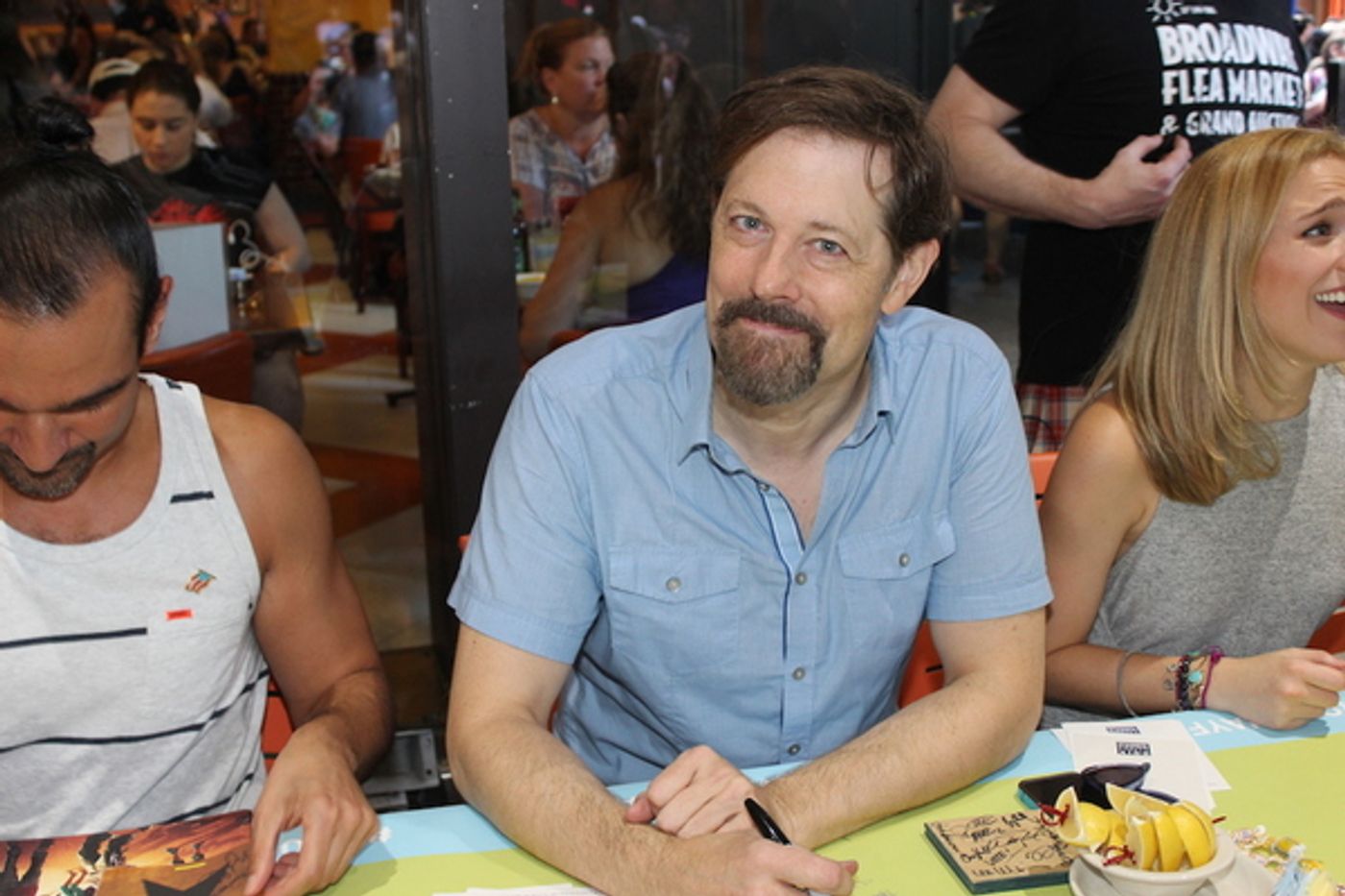 Photo Coverage: Meet the Celebrities at the 2017 BC/EFA Flea Market Autograph Table!  Image