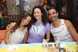 Lexi Lawson, Mandy Gonzalez, Javier Munoz @ BroadwayWorld Lexi Lawson, Mandy Gonzalez, Javier Munoz Photo