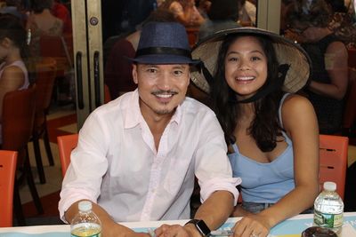 Jon Jon Briones, Eva Noblezada Photo