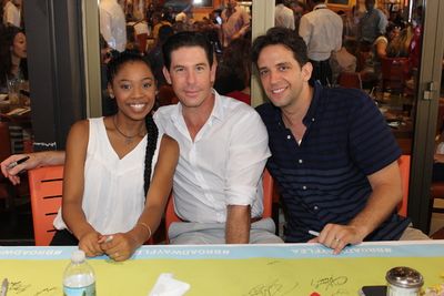 Hailey Kilgore, Richard H. Blake and Nick Cordero Photo