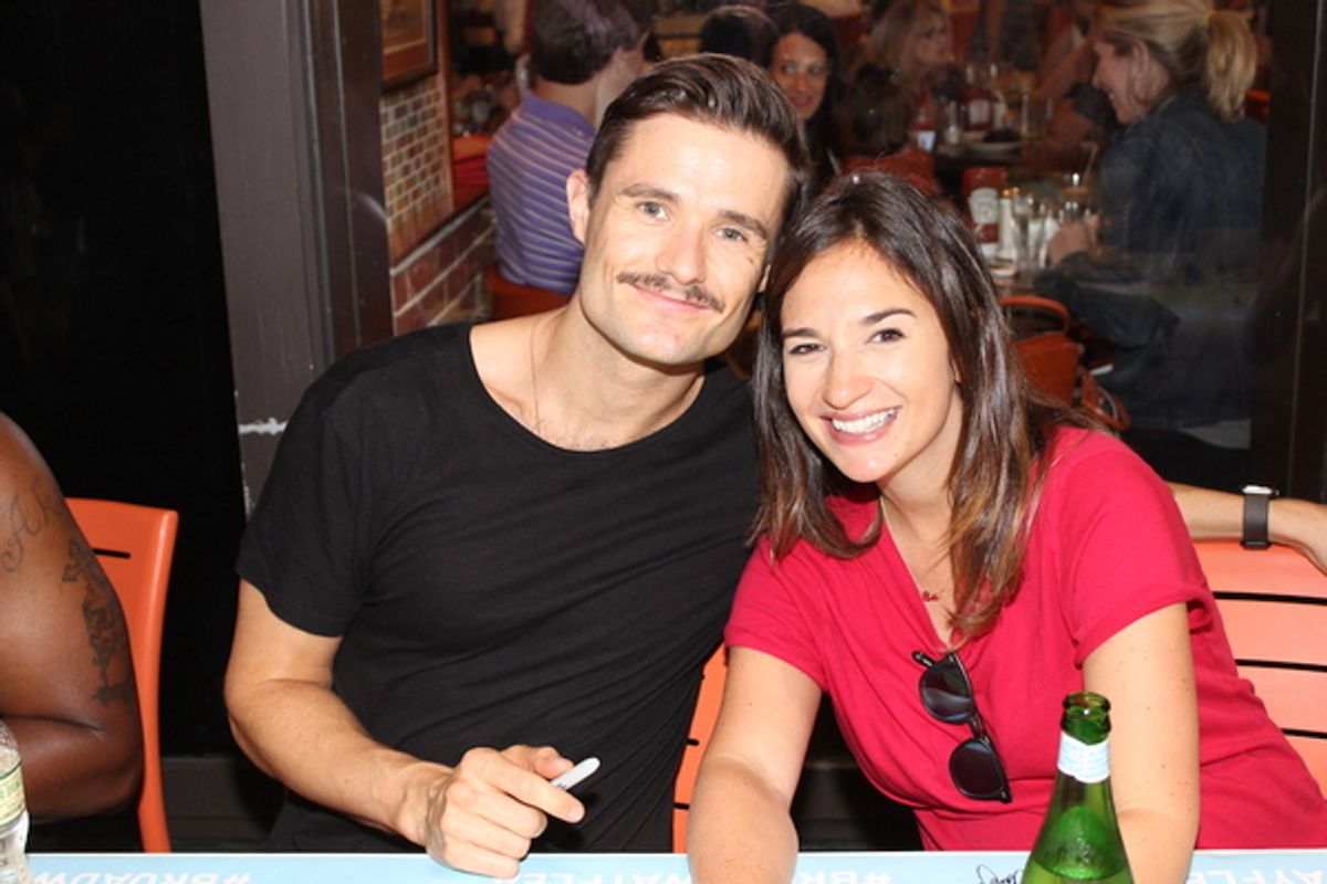 Mark Evans and Sas Goldberg at 