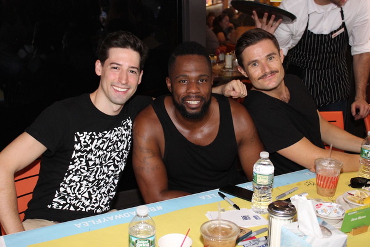 Alex Mandell, Akron Watson and Mark Evans at 