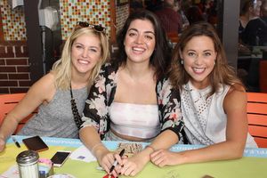 Taylor Louderman, Barrett Wilbert Weed & Erika Henningsen Photo