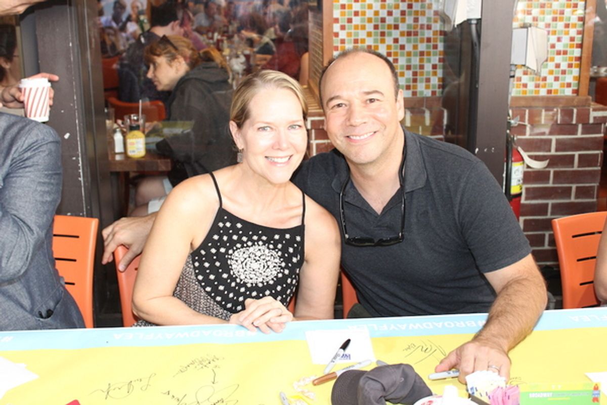 Rebecca Luker and Danny Burstein at 