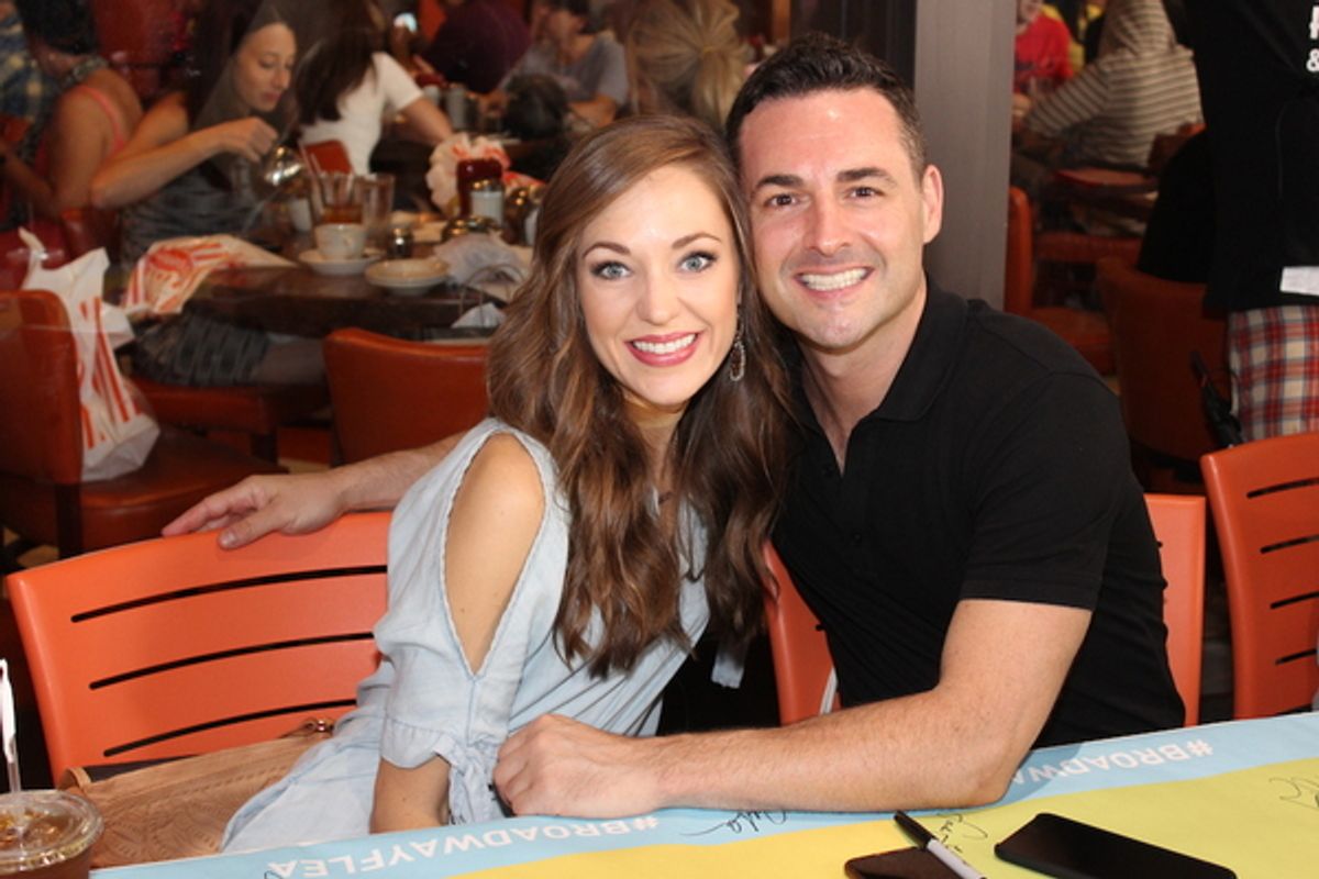 Laura Osnes and Max von Essen at 