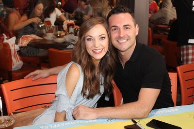 Laura Osnes and Max von Essen Photo