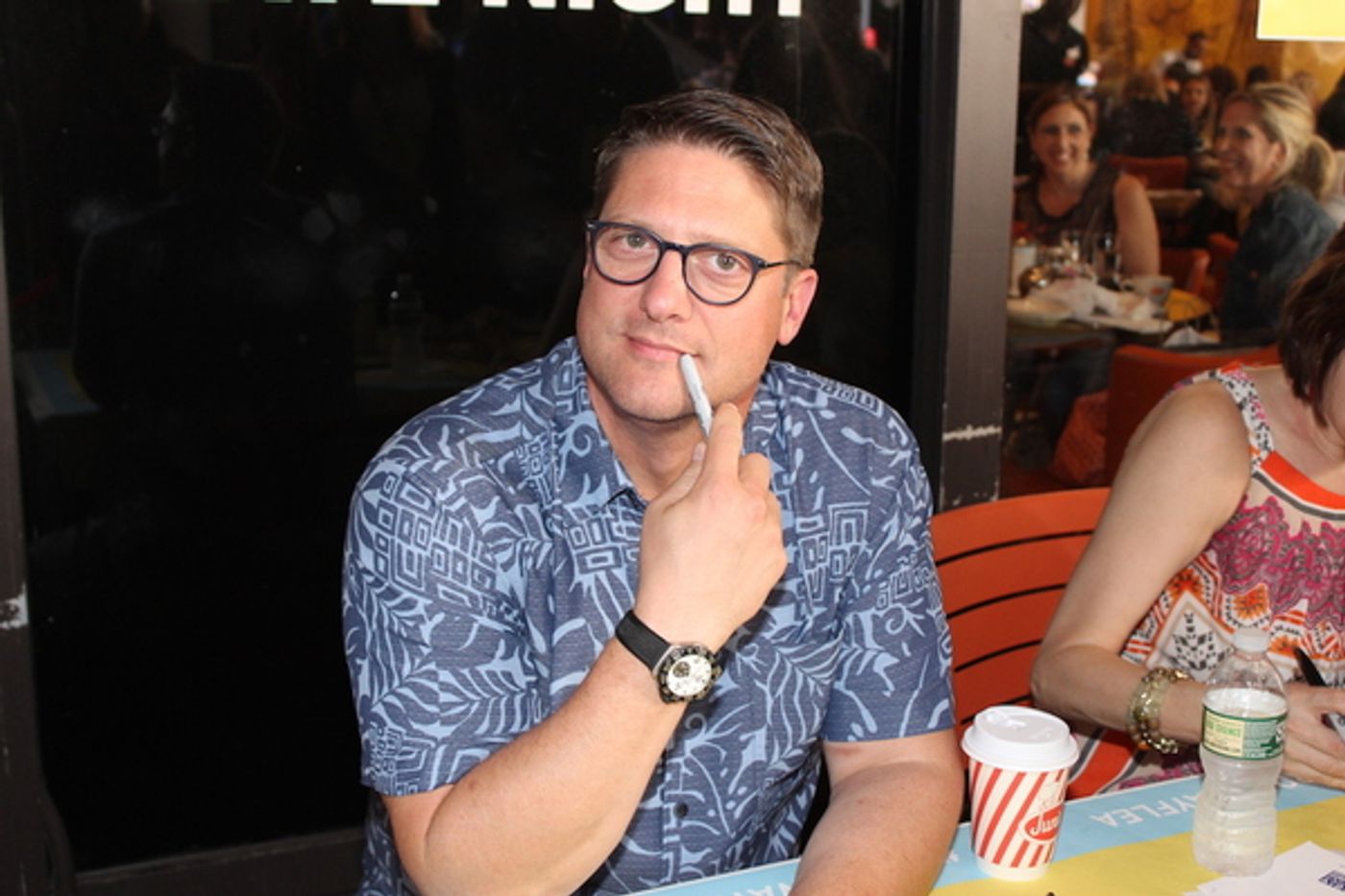 Photo Coverage: Meet the Celebrities at the 2017 BC/EFA Flea Market Autograph Table!  Image