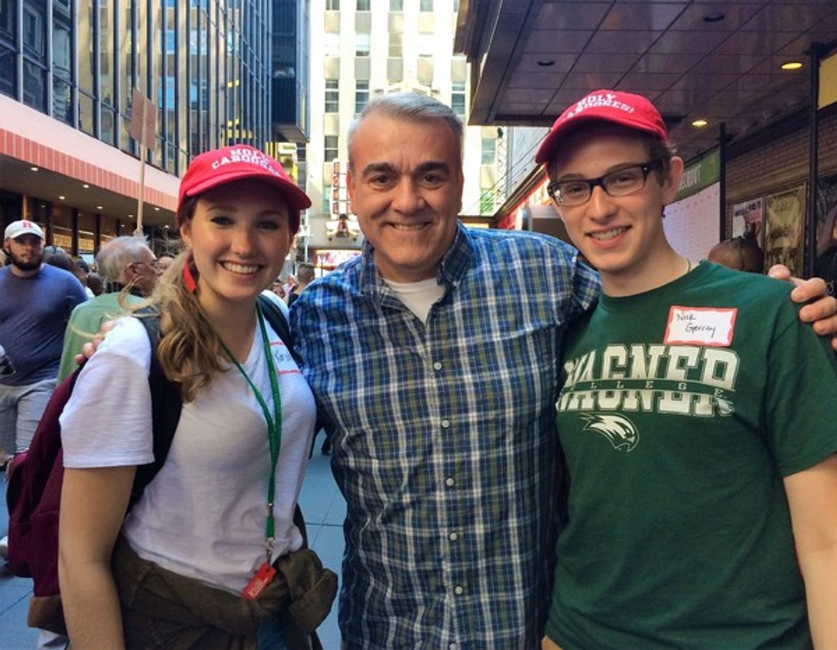 Charlie Siedenburg with Kirsten Kaiserh and Nicholas Gerrity at 