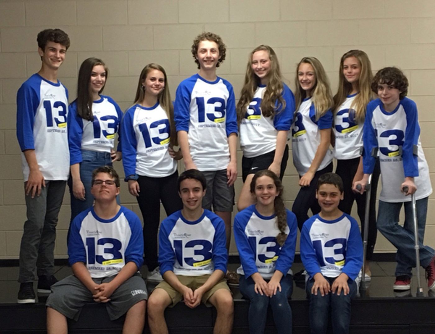 Photo Flash: TRAA Gives a First Look at 13 THE MUSICAL  Image