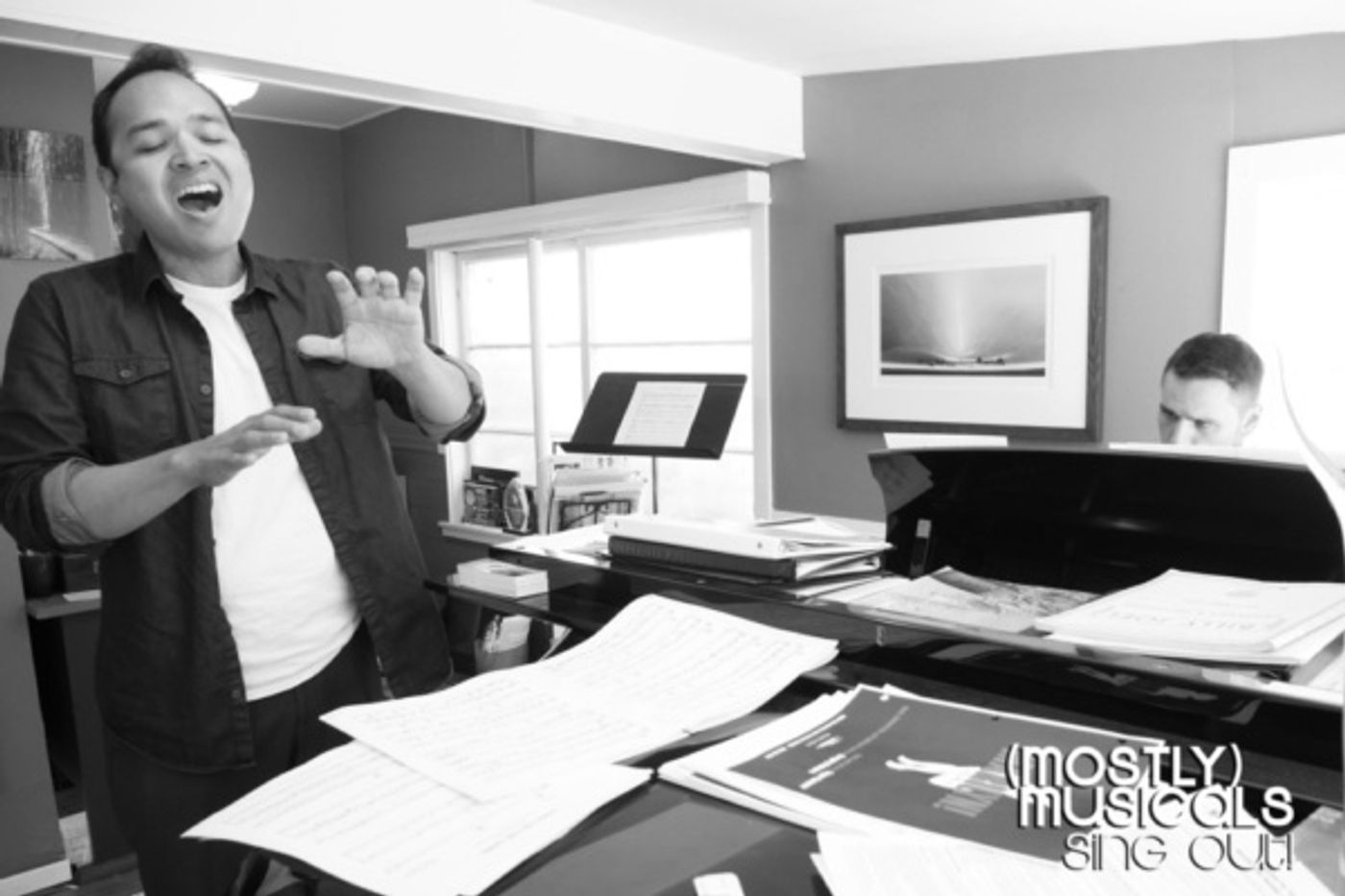 Photo Flash: In Rehearsal With (mostly)musicals, Returning to Vitello's Tonight  Image