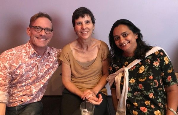 David Drake, Miriam Horn and Anouska Cheddie Photo