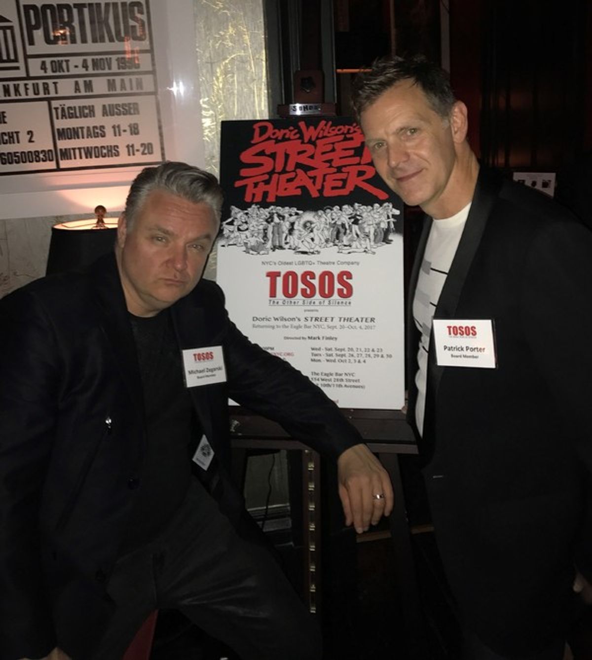 Michael Zegarski and Patrick Porter at 