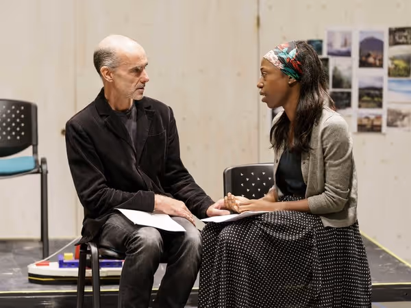 Finbar Lynch and Nikki Amuka-Bird Photo