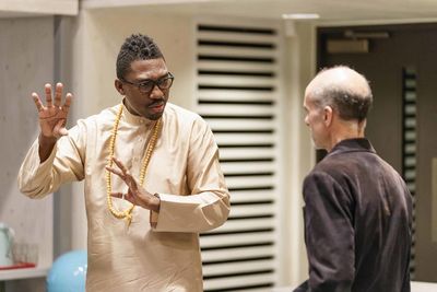 Kwame Kwei-Armah and Finbar Lynch Photo