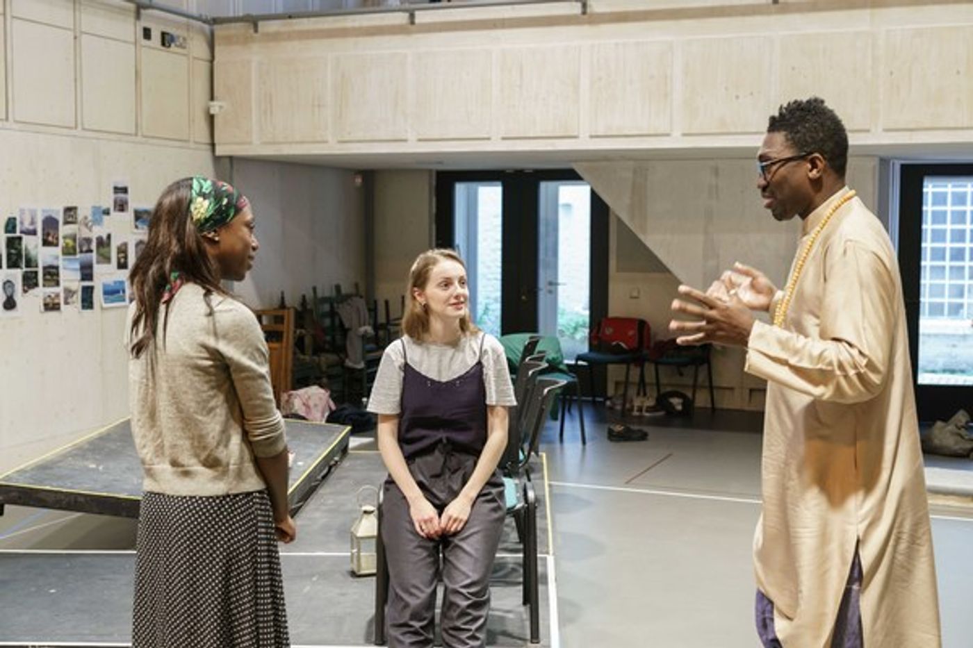 Photo Flash: In Rehearsals for THE LADY FROM THE SEA at the Donmar Warehouse  Image