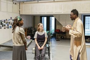 Nikki Amuka-Bird, Helena Wilson, and Kwame Kwei-Armah Photo