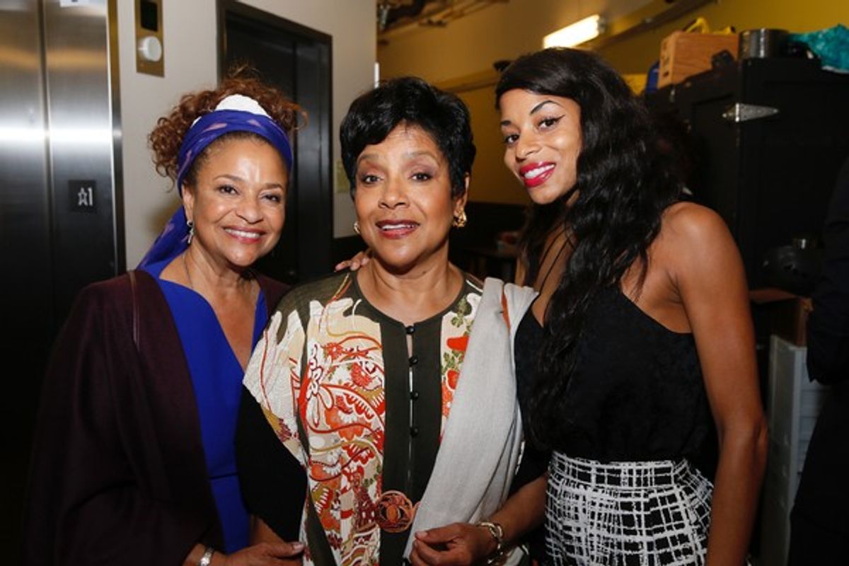 Debbie Allen, Phylicia Rashad and Vivian Nixon at 