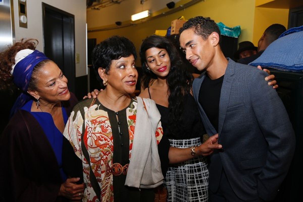 Debbie Allen, Phylicia Rashad, Vivian Nixon and Kyle Beltran at 