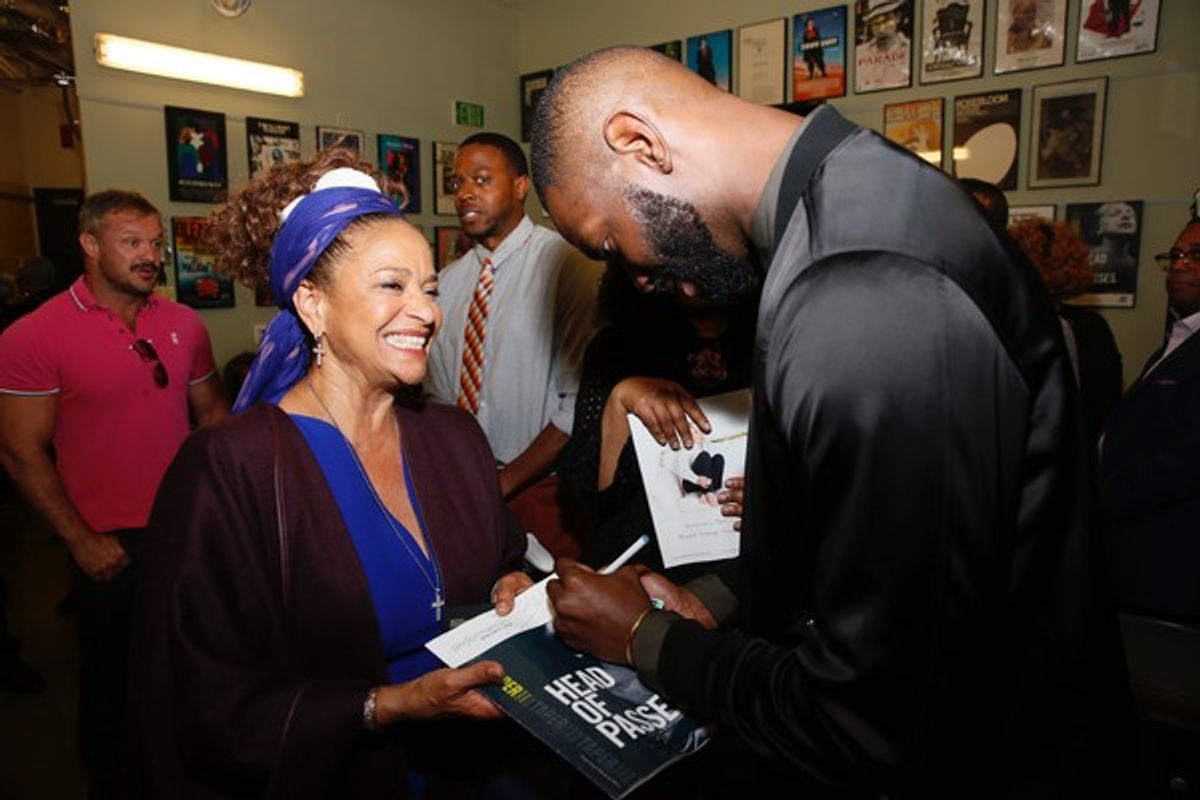Debbie Allen, Tarell Alvin McCraney at 