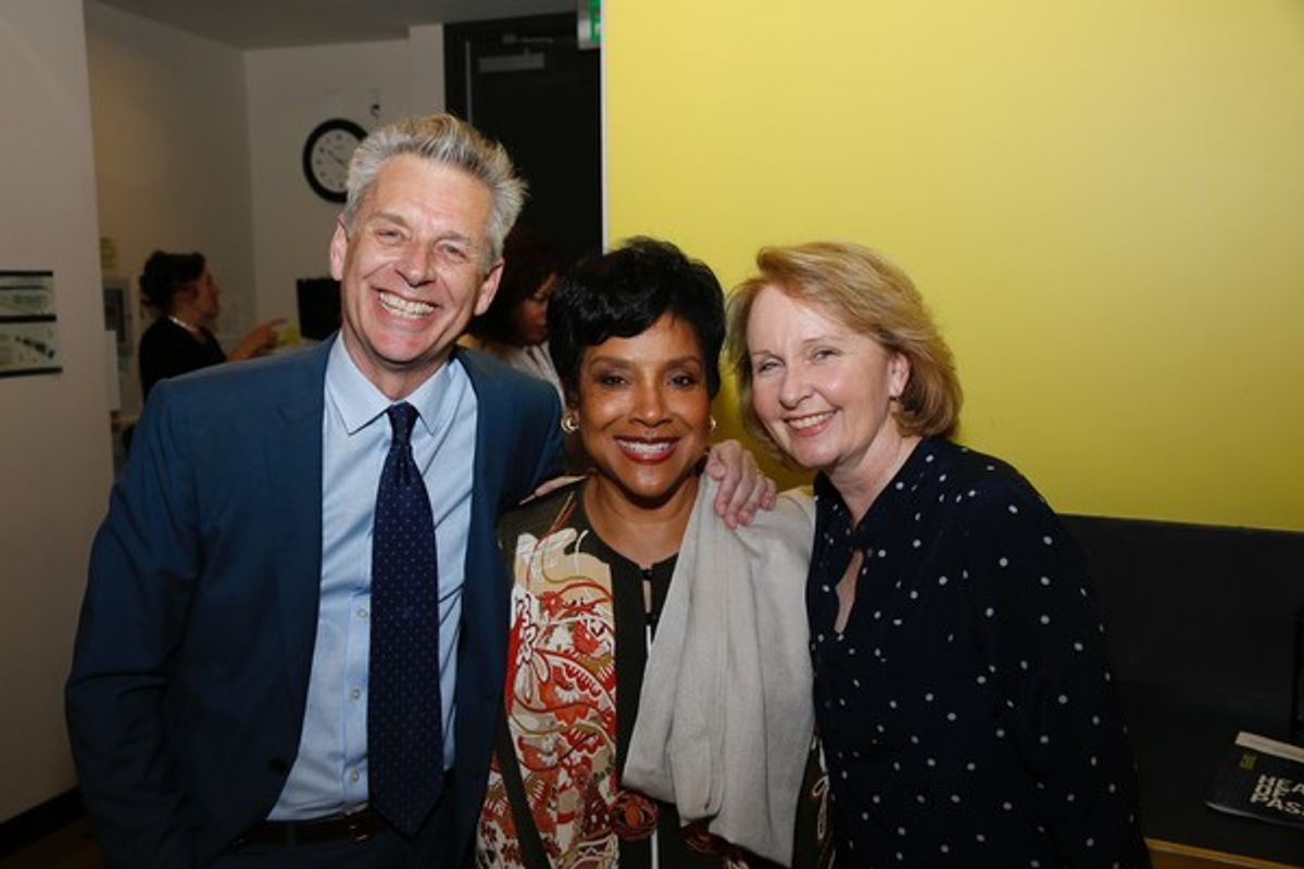 Michael Ritchie, Phylicia Rashad and Kate Burton at 