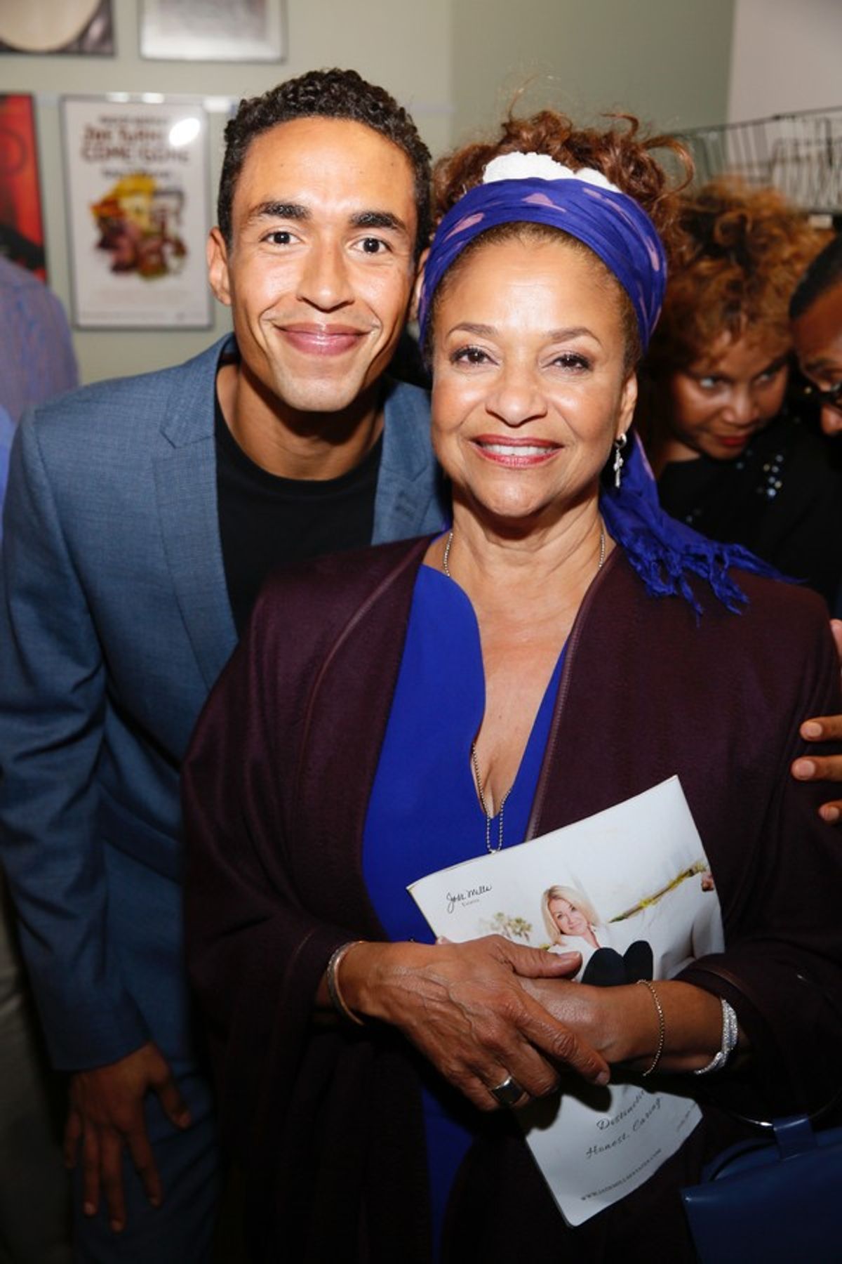 Kyle Beltran and Debbie Allen at 