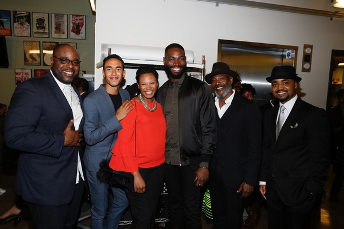 J. Bernard Calloway, Kyle Beltran, Alana Arenas, Tarell Alvin McCraney and John Earl Jelks and Francois Battiste at 