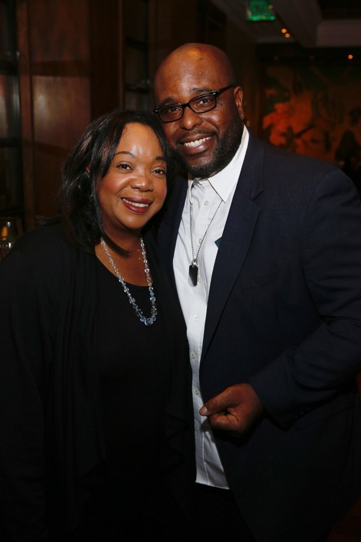 Jacqueline Williams and J. Bernard Calloway at 