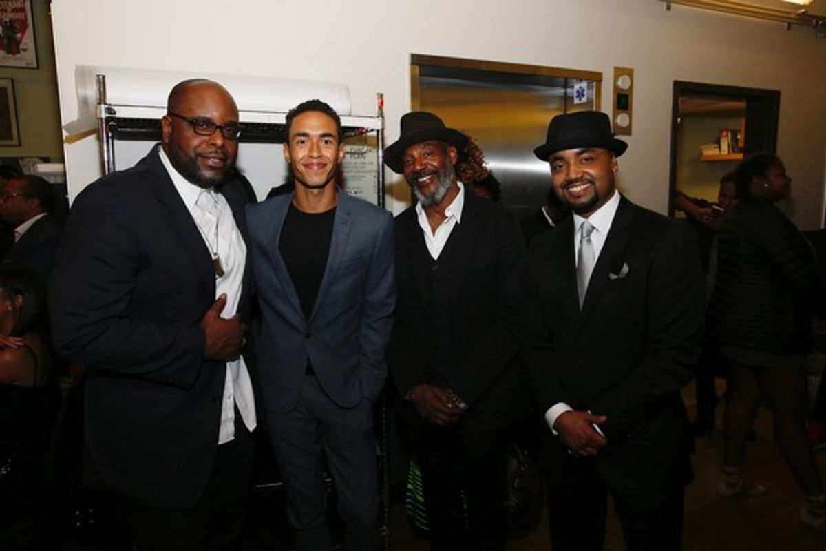 J. Bernard Calloway, Kyle Beltran, John Earl Jelks and Francois Battiste at 