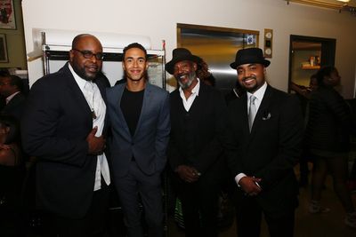 J. Bernard Calloway, Kyle Beltran, John Earl Jelks and Francois Battiste Photo