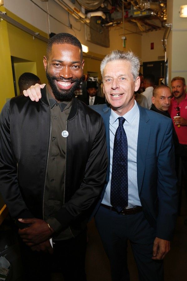 Playwright Tarell Alvin McCraney and Center Theatre Group Artistic Director Michael R Photo