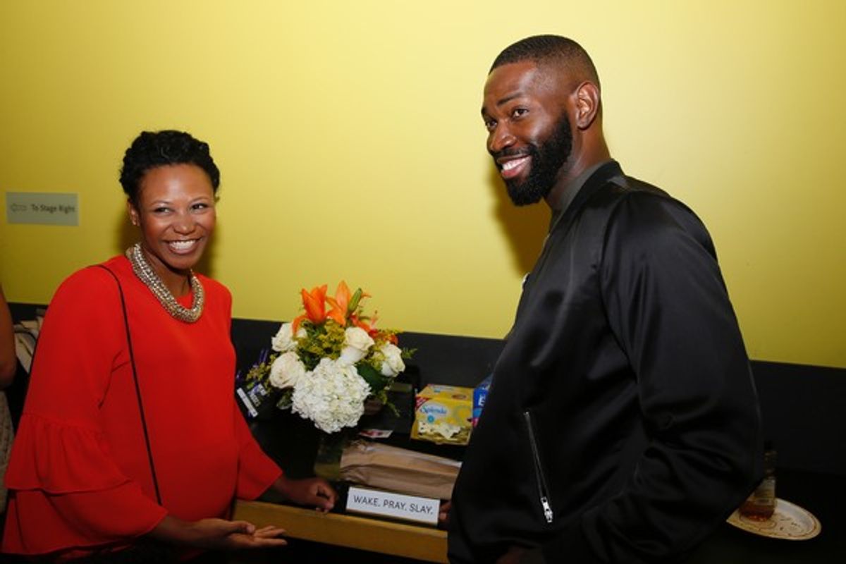 Alana Arenas and Tarell Alvin McCraney at 