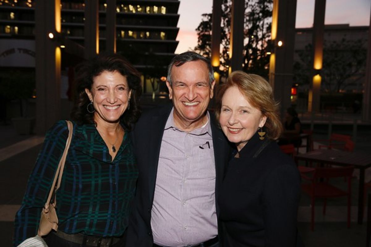 Amy Aquino, Drew McCoy and Kate Burton at 