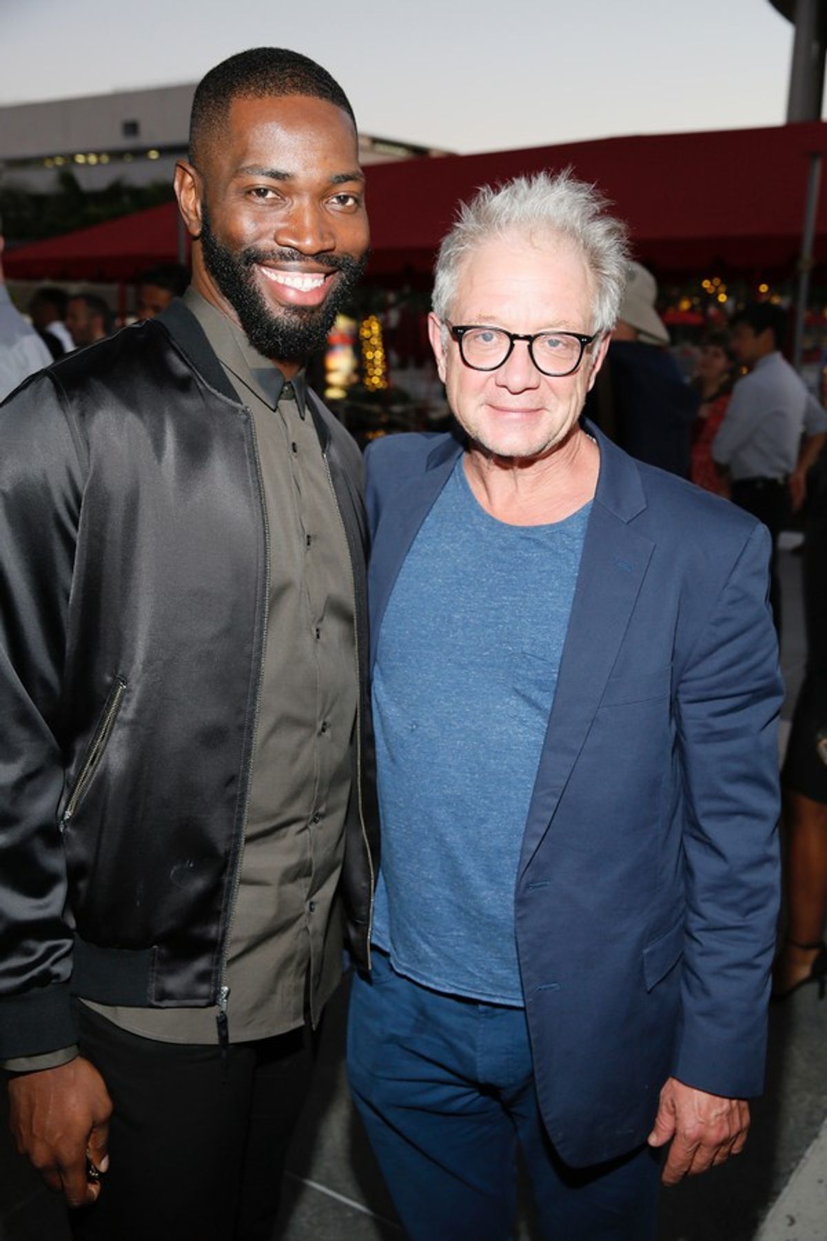 Tarell Alvin McCraney and Jeff Perry at 