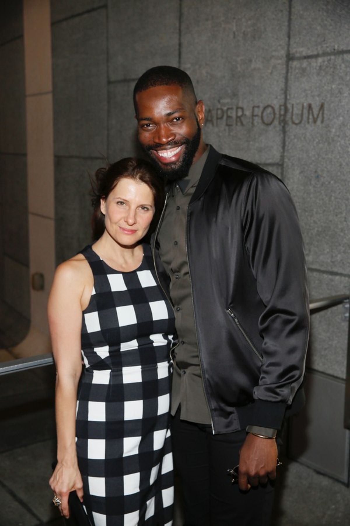 Mia Barron and Tarell Alvin McCraney at 